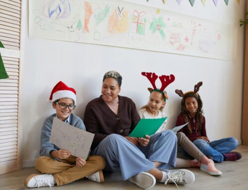 December’s learning activities will flex your kiddo’s literacy and creativity muscles!